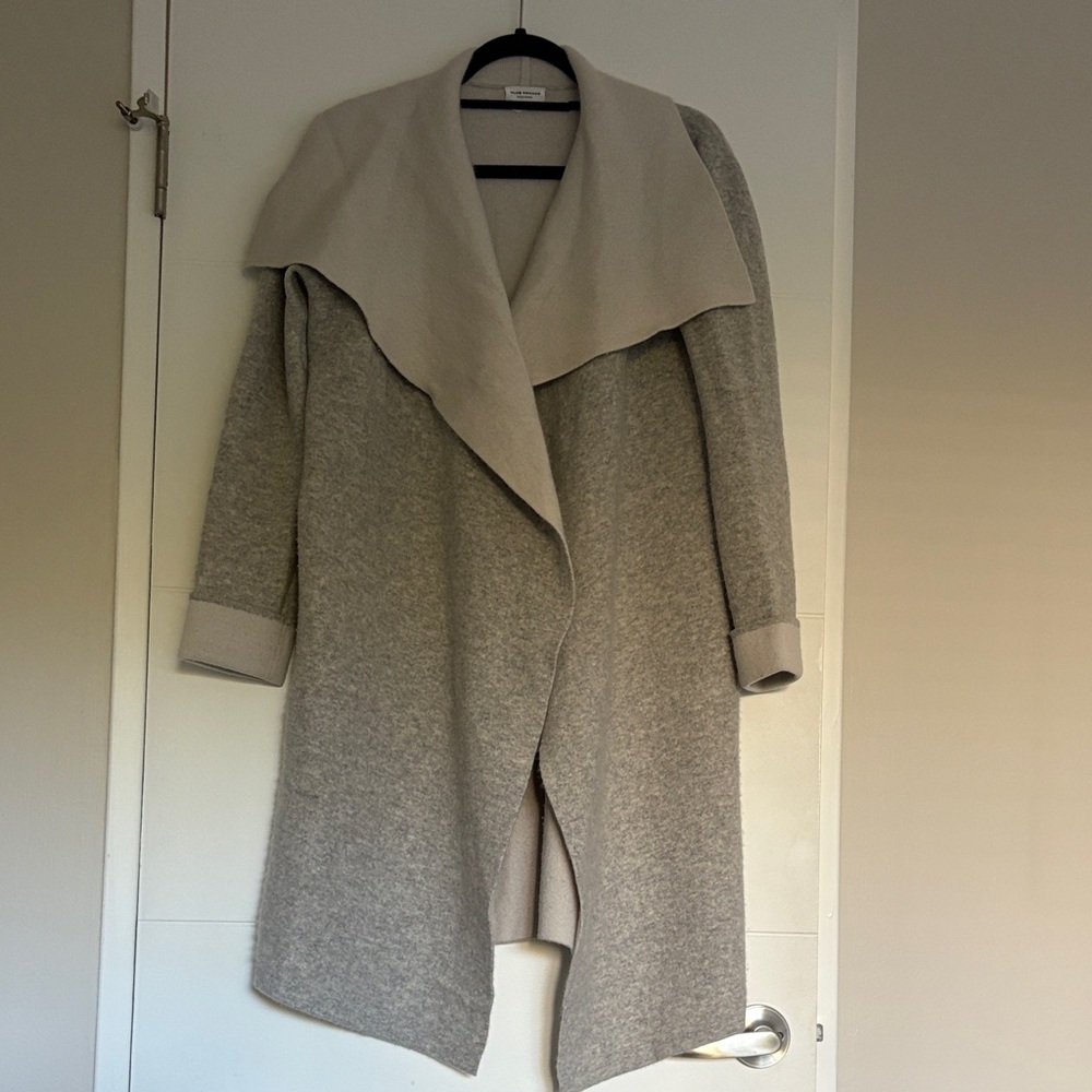 Club Monaco Light Grey Cashmere Coat